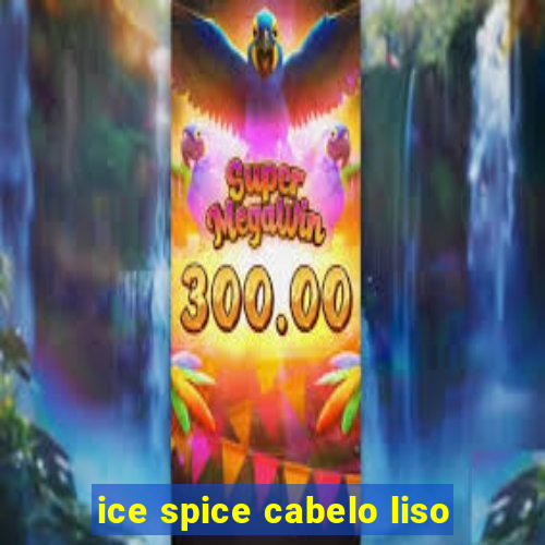 ice spice cabelo liso